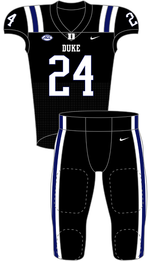 Duke 2024 Black Uniform