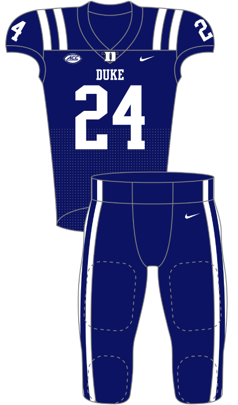 Duke 2024 Blue Uniform