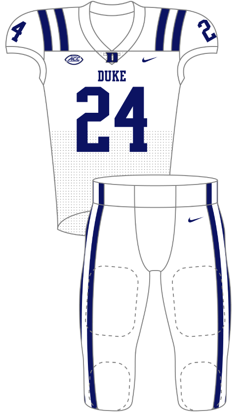 Duke 2024 White Uniform