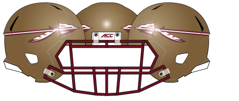 Florida State 2014 Gold Helmet