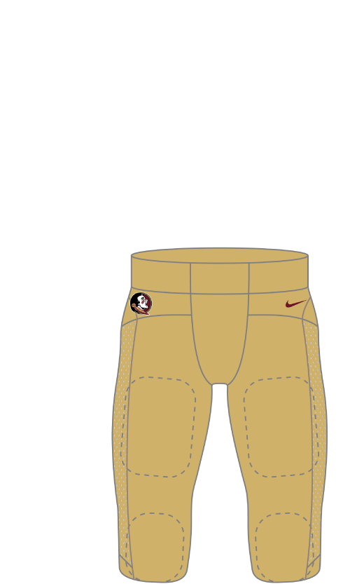 Florida State 2017 Gold Pants