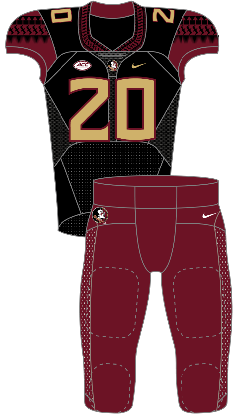 Florida State 2020 Black Garnet