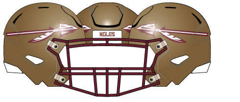 Florida State 2021 Gold Helmet
