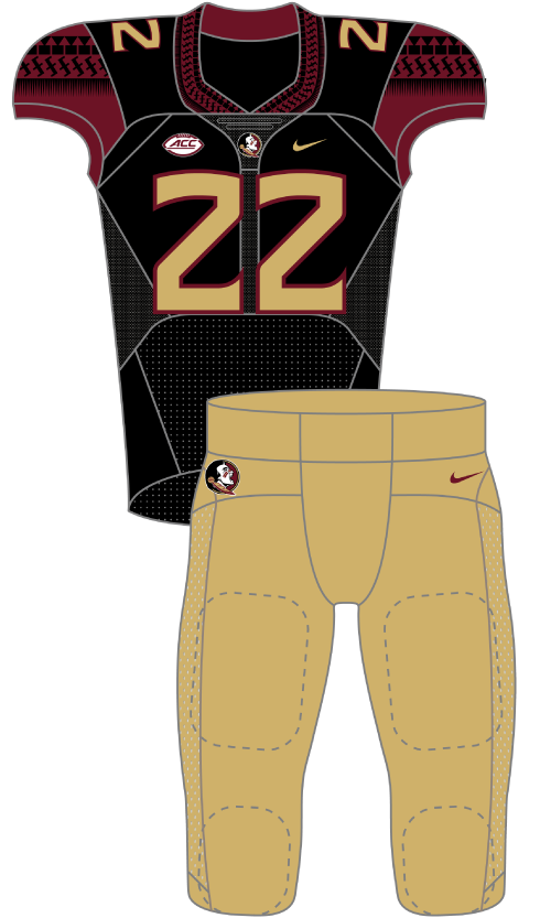 Florida State 2022 Black Garnet