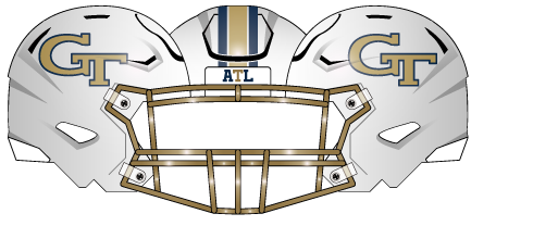 2022 georgia tech white helmet