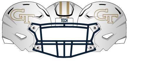 2023 White Outline Helmet