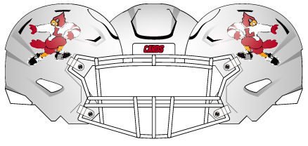 louisville 2023 Helmet Heisman White