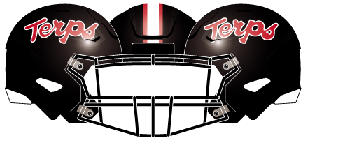 Maryland 2023 Black Helmet