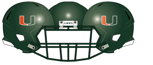 Miami 2010 Green Helmet