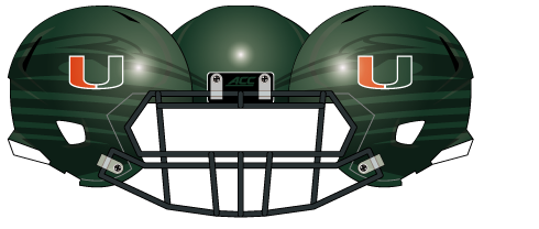 Miami 2014 Green Helmet