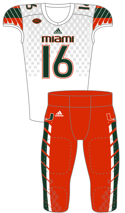 Miami 2016 White Uniform