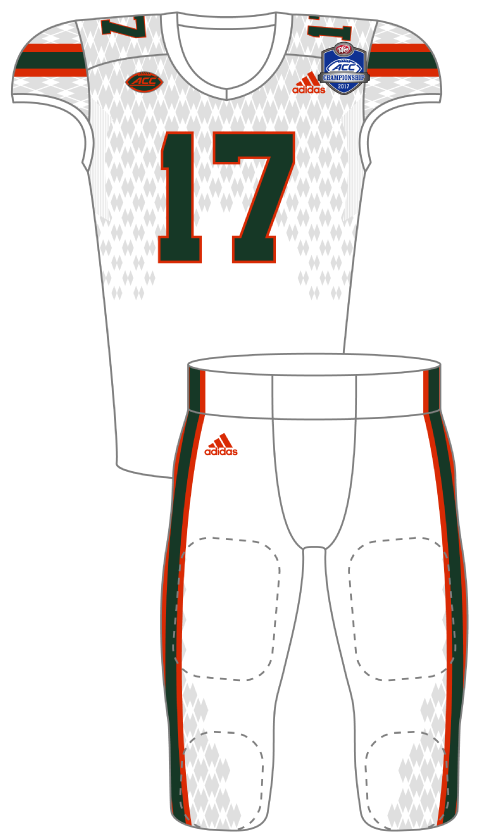 Miami 2017 White Uniform