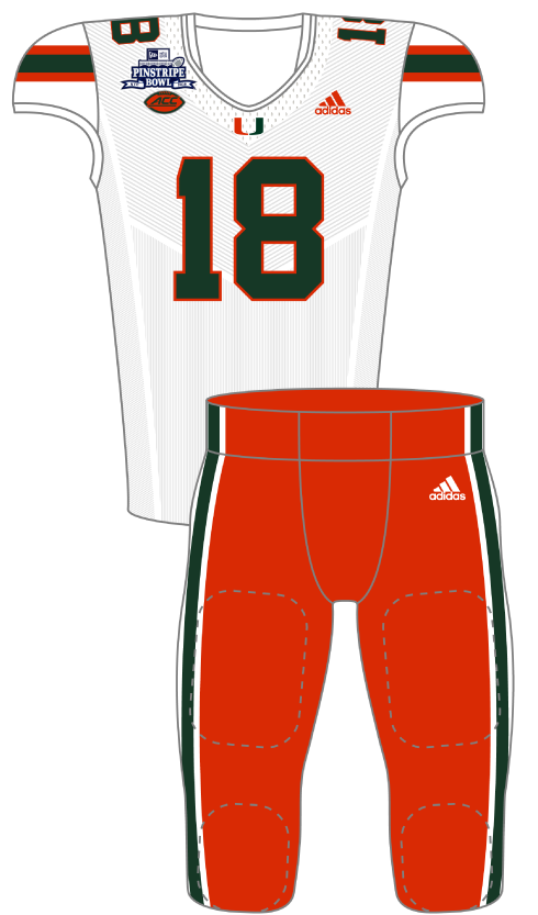 Miami 2018 White Uniform