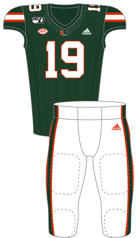 Miami 2019 Green Uniform