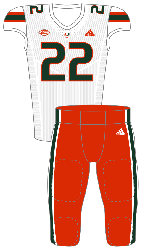 Miami 2022 White Uniform