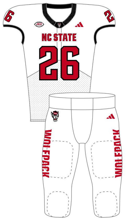 North Carolina State 2026 White
