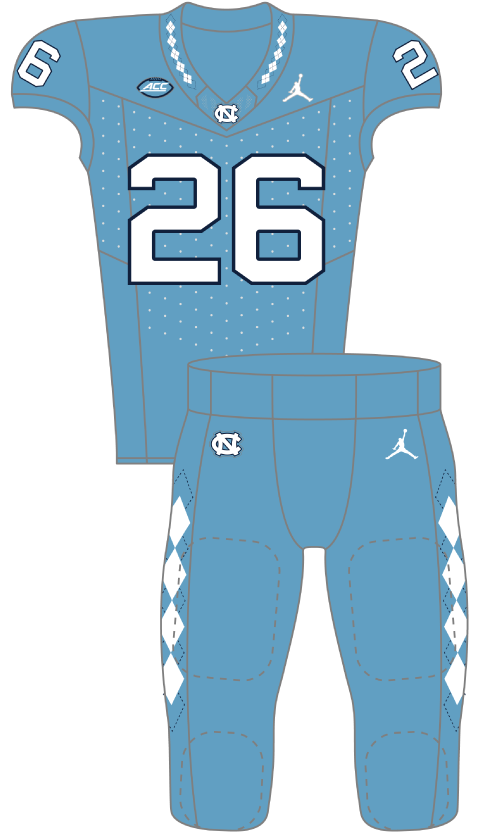 North Carolina 2026 Blue Uniform