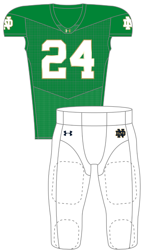 Notre Dame 2024 Green