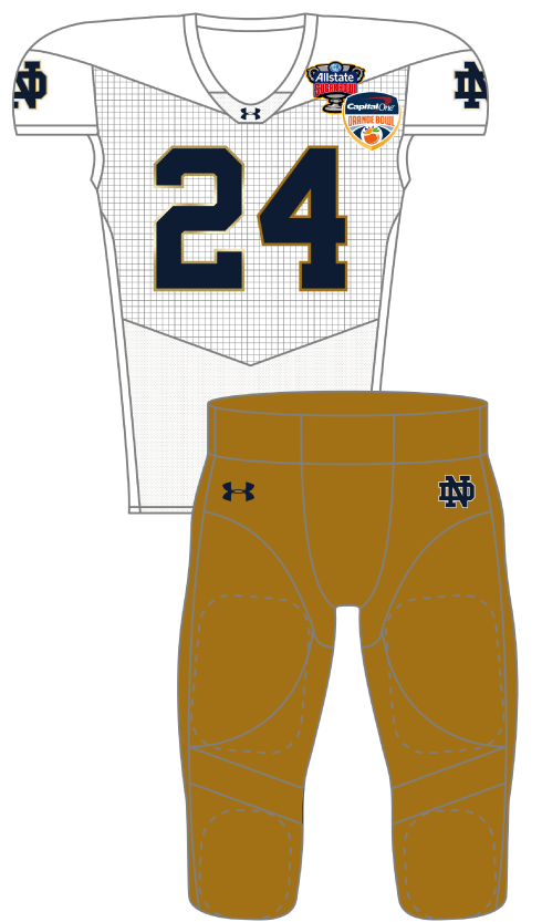 Notre Dame 2024 White