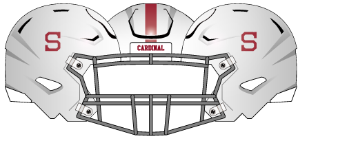2021 Stanford Throwback Helmet