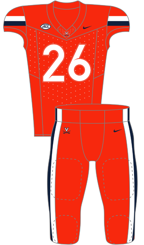 Virginia 2026 Orange Uniform