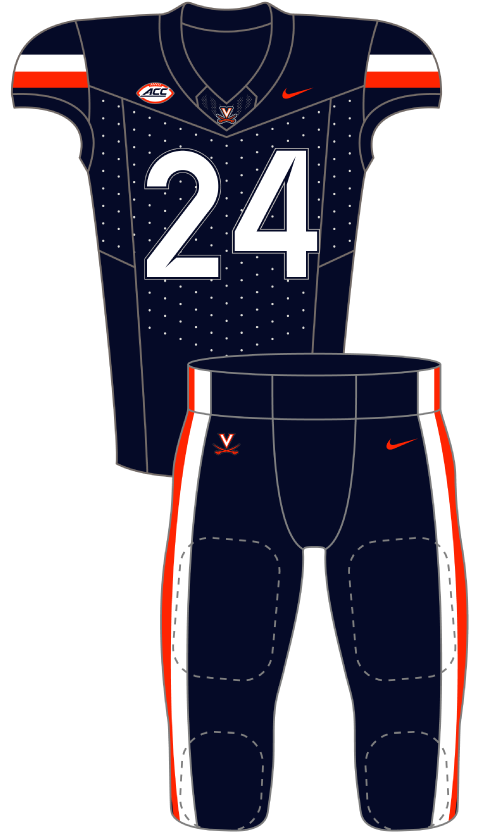 Virginia 2024 Blue Uniform