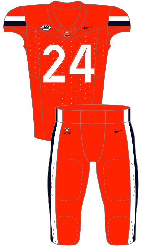 Virginia 2024 Orange Uniform